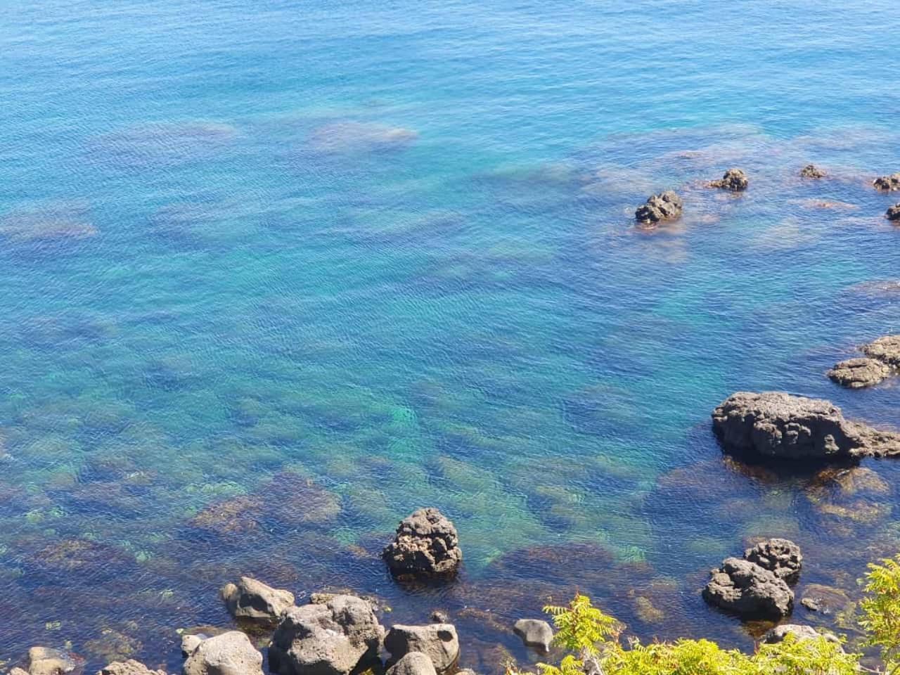 Villa La Finestra Sul Mare Aci Castello Exterior foto